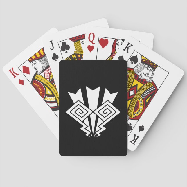 Jeu De Cartes Foudre éclair (dos)