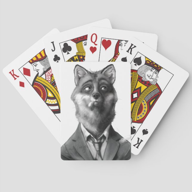 Jeu De Cartes Fox Deck de cartes de jeu (dos)