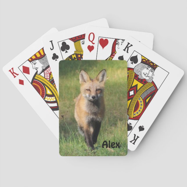 Jeu De Cartes Fox Friend Bicycle Playing Cards - Personnalisez-l (dos)