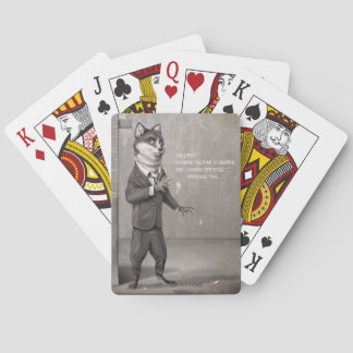 Jeu De Cartes Fox Poker Cards by Bicycle