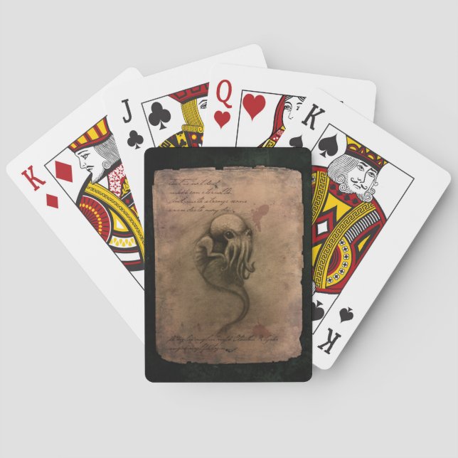 Jeu De Cartes Frai de Cthulhu (dos)