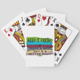 Jeu De Cartes Frais et Propre : Explosion de Couleurs pour un No