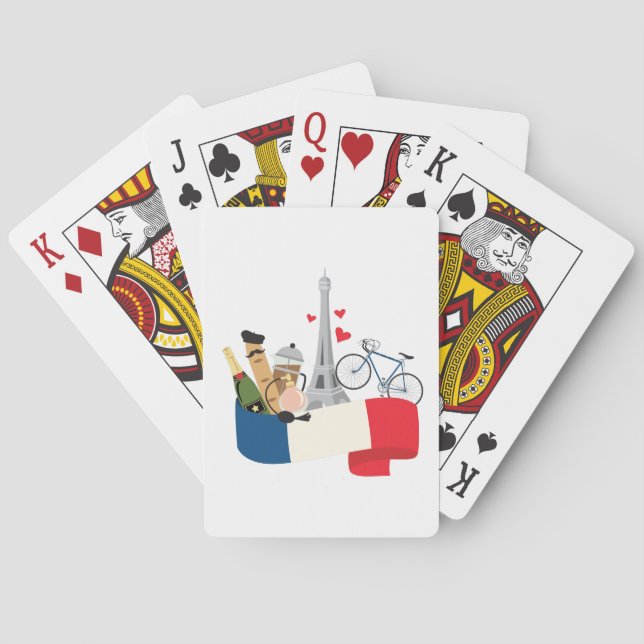 Jeu De Cartes  Français (dos)