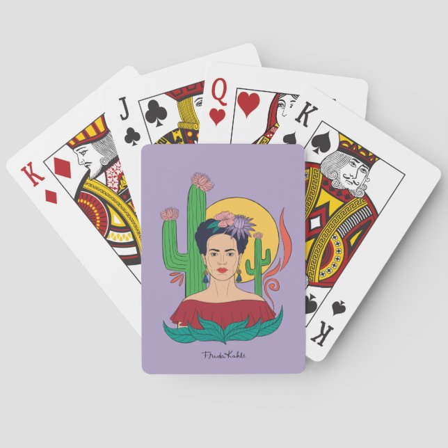 Jeu De Cartes Frida Kahlo Desert Graphic (dos)