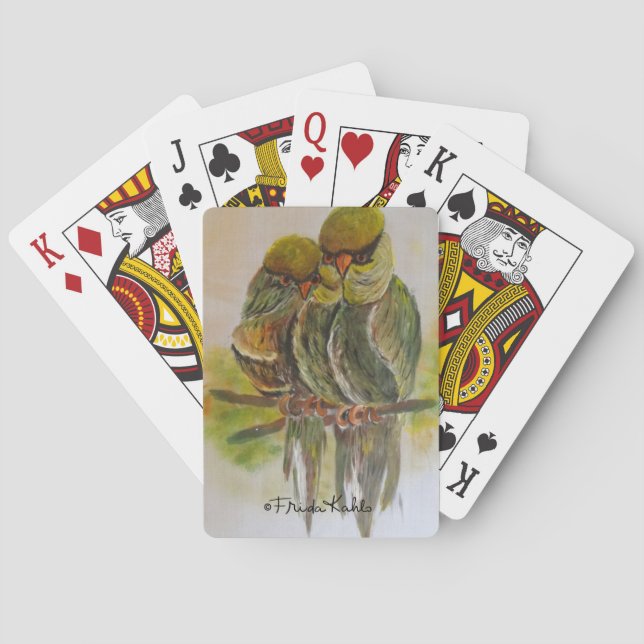 Jeu De Cartes Frida Kahlo Oiseaux peints (dos)
