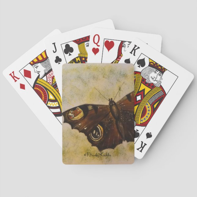 Jeu De Cartes Frida Kahlo Painted Butterfly (dos)