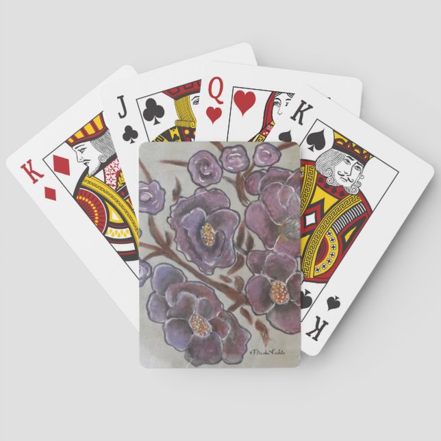 Jeu De Cartes Frida Kahlo Painted Flowers (dos)