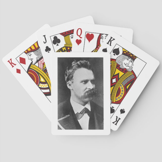 Jeu De Cartes Friedrich Wilhelm Nietzsche (1844-1900) 1873 (b/w (dos)