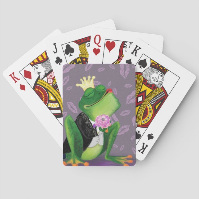 Jeu De Cartes Frog Prince Funny Jouer aux cartes (dos)