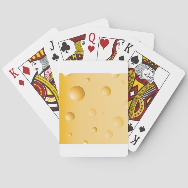 Jeu De Cartes Fromage de Gruyere Jouant aux cartes (dos)