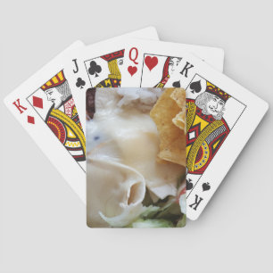 Jeu De Cartes Fromage fondu Nacho Drôle Nourriture
