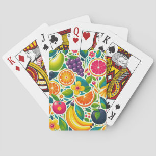 Jeu De Cartes Fruits colorés