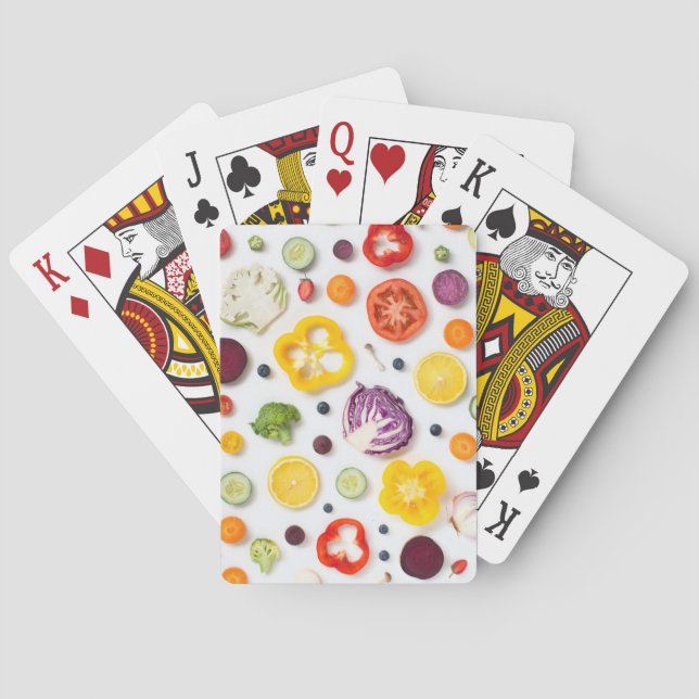 Jeu De Cartes Fruits et légumes (dos)