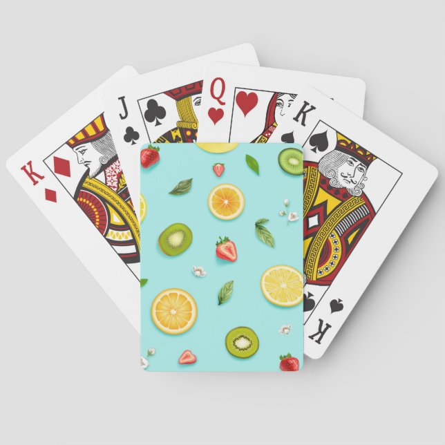 Jeu De Cartes Fruits mixtes (dos)