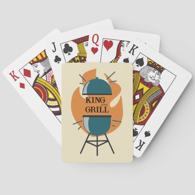 Jeu De Cartes Funny BBBQ King of the Grill (dos)