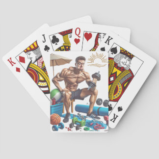 Jeu De Cartes Funny Beach Fitness