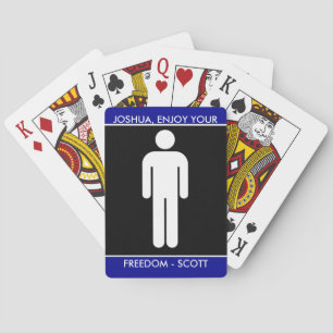 Jeu De Cartes Funny Groomsman Gift Jouer des cartes