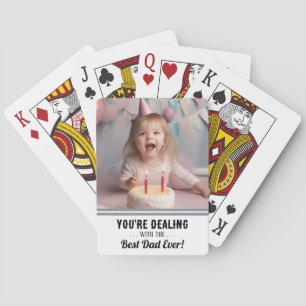 Jeu De Cartes Funny Meilleur papa photo