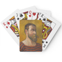 Funny Sailor Face Art Vintage Famille Poker Jeu