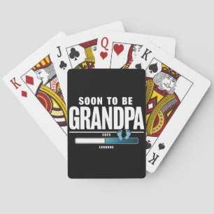 Jeu De Cartes Futur Grand-père Homme Prévu 2025 Nouveau Grand-pè