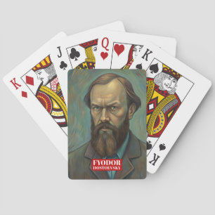 Jeu De Cartes Fyodor Dostoïevski cite des écrivains russes