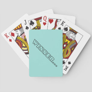 Jeu De Cartes Gagnant...Poker Jouer des cartes