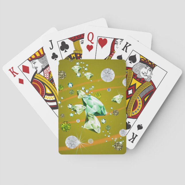 Jeu De Cartes Galaxie de diamant 10 (dos)