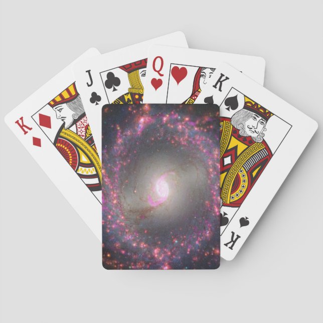 Jeu De Cartes Galaxie Spirale Ngc 3351. (dos)