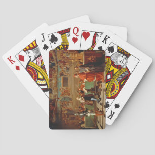 Jeu De Cartes Galileo Galilei (1564-1642) devant les membres de 