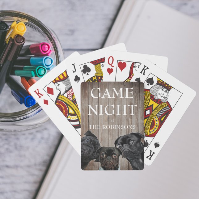 Jeu De Cartes Game Night Funny Carlins Nom de famille (Créateur téléchargé)