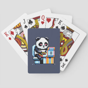 Jeu De Cartes Gamer Panda - Joli Pixel Art Arcade Design