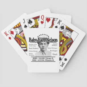 Jeu De Cartes Gangster Baby Face Nelson