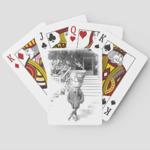 Jeu De Cartes Garçon à tête vintage