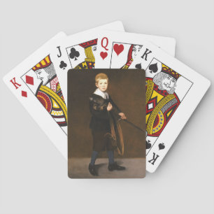 Jeu De Cartes Garçon avec épée (par Edouard Manet)