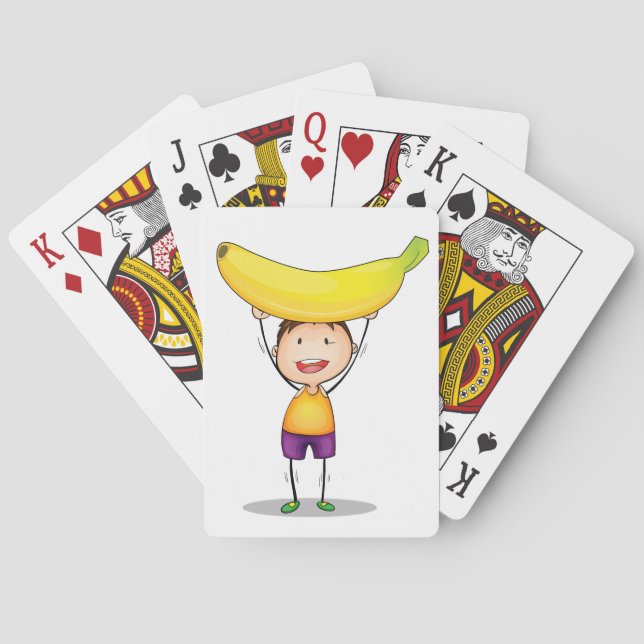 Jeu De Cartes garçon et excercise (dos)