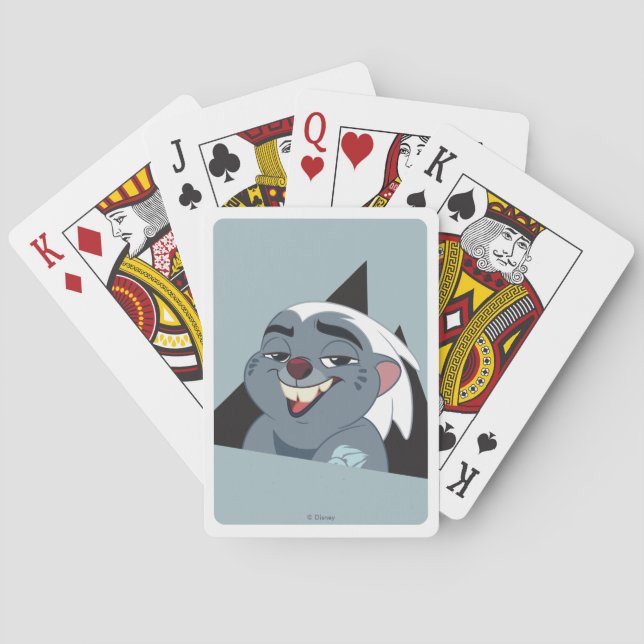 Jeu De Cartes Garde-lions | Bunga Character Art (dos)
