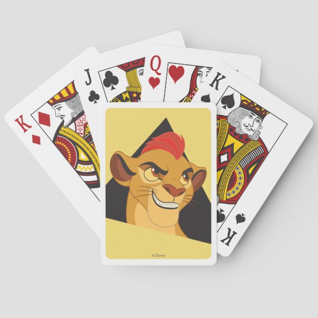 Jeu De Cartes Garde-lions | Kion Character Art (dos)
