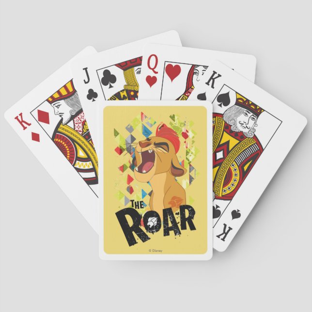 Jeu De Cartes Garde-lions | Kion Roar (dos)