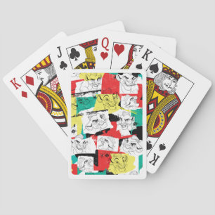 Jeu De Cartes Garde-lions   Motif d'expressions Kion
