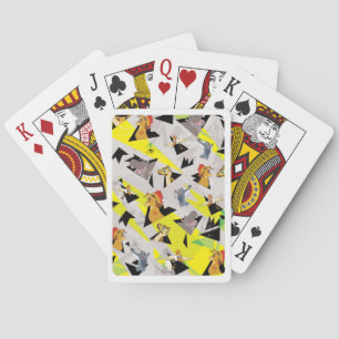 Jeu De Cartes Garde-lions   Motif triangle