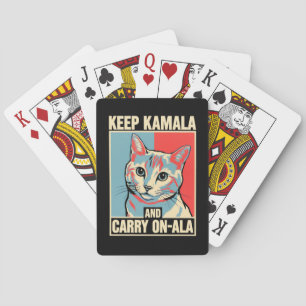 Jeu De Cartes Garder Kamala et continuer-A-La LA Kamala Harris