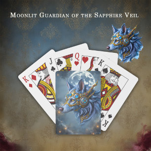 Jeu De Cartes Gardien au clair de lune du Voile de Saphir.