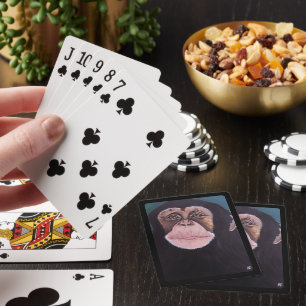 Jeu De Cartes Gardien de la forêt Peinture d'Alfred Fox