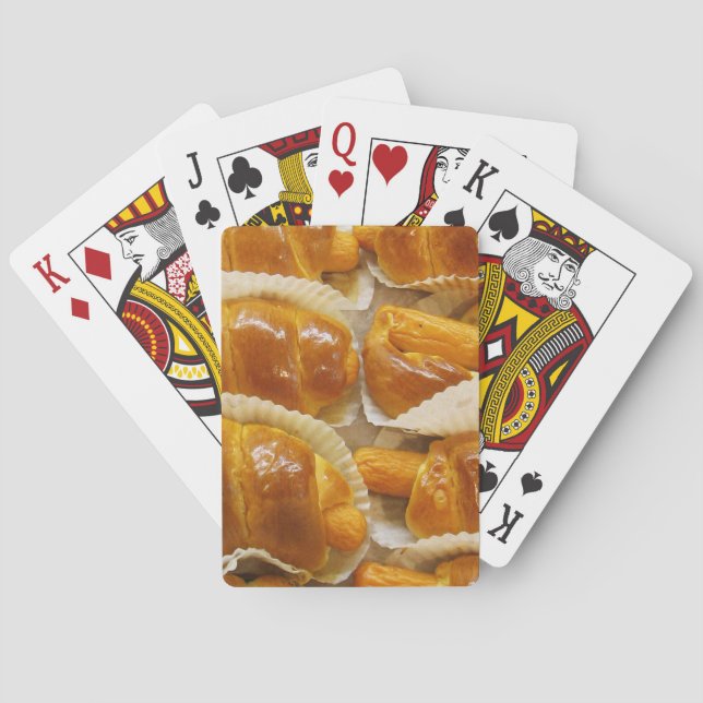 Jeu De Cartes Gâteau de chien chaud ... Restauration asiatique (dos)