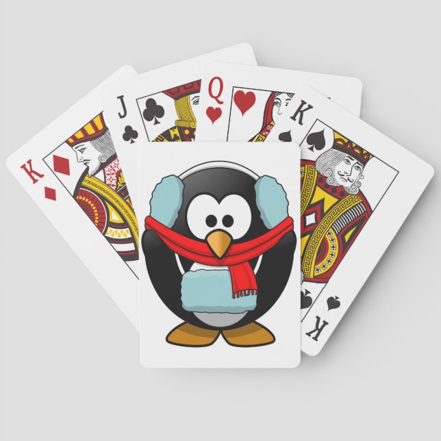 Jeu De Cartes Gel Pingouin Lecture Cartes (dos)