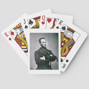 Jeu De Cartes Général William T. Sherman (1820-91) (photo en noi