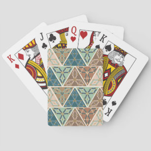 Jeu De Cartes Geo Step extérieur   Motif géométrique