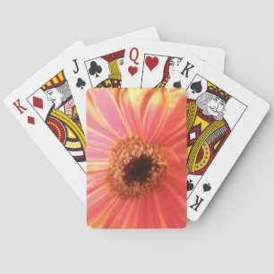 Jeu De Cartes Gerbera Daisy Flower Jouer des cartes