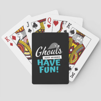 Jeu De Cartes Ghouls Veut Juste Avoir Des Vibes Basiques Amusant