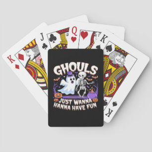 Jeu De Cartes Ghouls Veux Juste S'Amuser Paresseuse Paresseuse